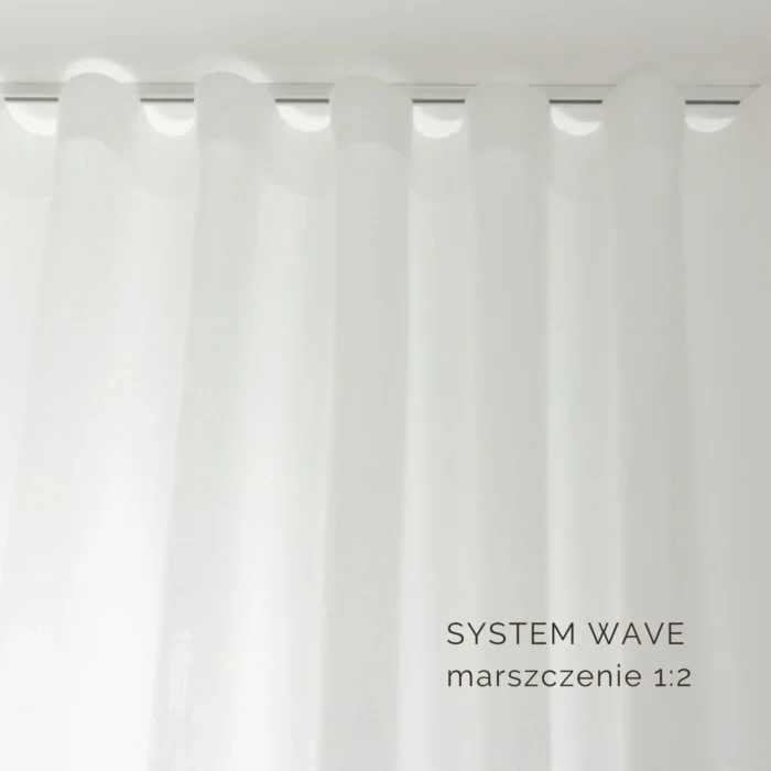 system wave marszczenie 1:2