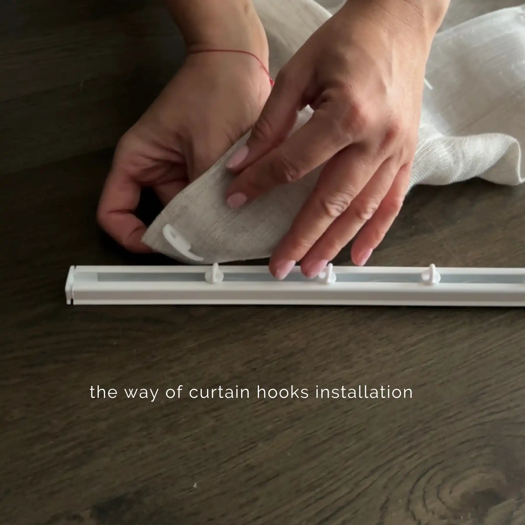 curtain hooks installation